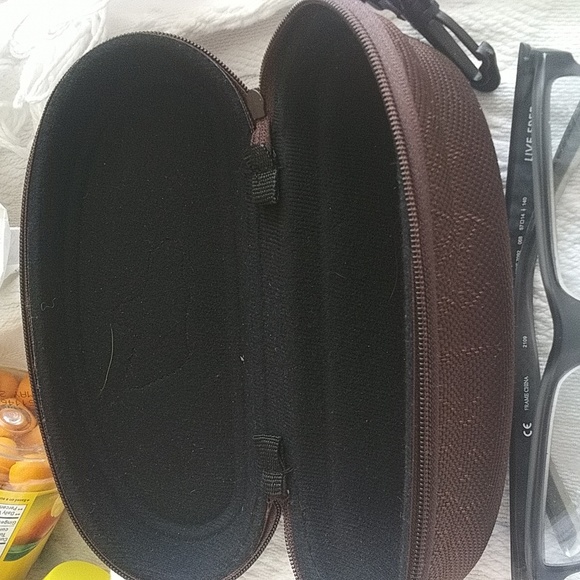 Maui Jim Hard Shell Brown Unisex Sunglasses Case+ - Picture 4 of 8